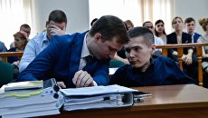 Антон Мамаев в Московском городском суде Антон Мамаев в Московском городском суде