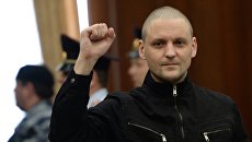 Сергей Удальцов в здании Мосгорсуда. Архивное фото Сергей Удальцов в здании Мосгорсуда. Архивное фото