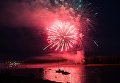 Праздничный салют в честь Дня города Омска Праздничный салют в честь Дня города Омска