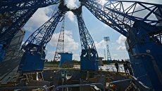 Стартовый комплекс на космодроме Восточный Стартовый комплекс на космодроме Восточный