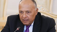 Министр иностранных дел Египта Самех Шукри во время встречи с Сергеем Лавровым. 21 августа 2017 Министр иностранных дел Египта Самех Шукри во время встречи с Сергеем Лавровым. 21 августа 2017