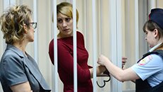 Ольга Алисова в Железнодорожном суде. Архивное фото Ольга Алисова в Железнодорожном суде. Архивное фото