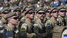 Украинские военнослужащие на параде в честь Дня независимости в Киеве. 24 августа 2017 Украинские военнослужащие на параде в честь Дня независимости в Киеве. 24 августа 2017