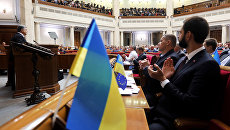 Заседание Верховной рады Украины в Киеве. Архивное фото Заседание Верховной рады Украины в Киеве. Архивное фото