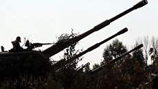 Лужский полигон в Ленинградской области. Архивное фото Лужский полигон в Ленинградской области. Архивное фото