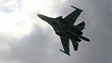 Российский истребитель-бомбардировщик Су-34. Архивное фото Российский истребитель-бомбардировщик Су-34. Архивное фото
