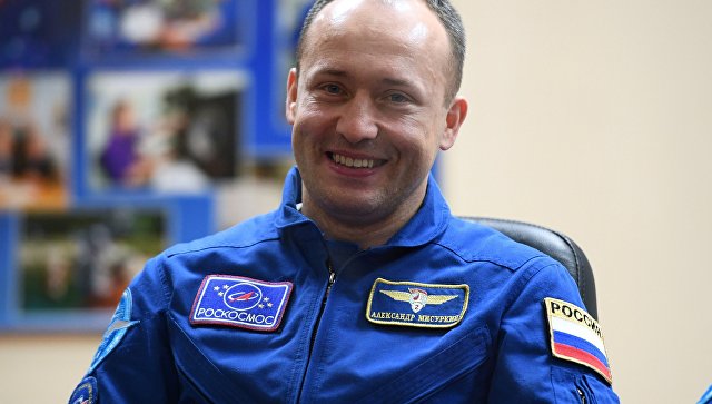 Член экипажа экспедиции на МКС Александр Мисуркин. Архивное фото