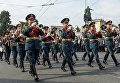 Во время крестного хода в честь дня перенесения мощей святого благоверного князя Александра Невского в Санкт-Петербурге Во время крестного хода в честь дня перенесения мощей святого благоверного князя Александра Невского в Санкт-Петербурге