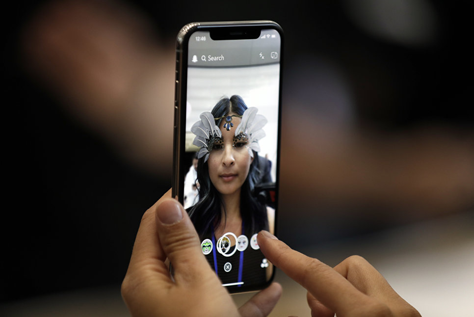 Презентация телефона iPhone X в штаб-квартире Apple в Купертино Презентация телефона iPhone X в штаб-квартире Apple в Купертино