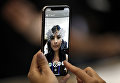 Презентация телефона iPhone X в штаб-квартире Apple в Купертино Презентация телефона iPhone X в штаб-квартире Apple в Купертино