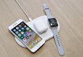Зарядное устройство AirPower на презентации новых продуктов Apple Зарядное устройство AirPower на презентации новых продуктов Apple