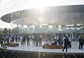 Представители СМИ в штаб-квартире Apple в Купертино Представители СМИ в штаб-квартире Apple в Купертино
