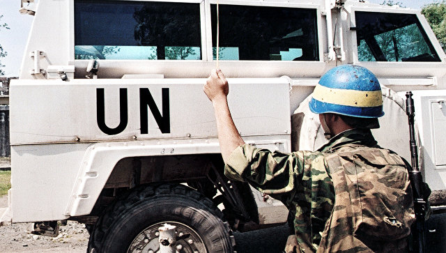 Миротворческая миссия ООН. Архивное фото