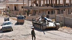 Сирийские военные в Дейр-эз-Зоре. Архивное фото Сирийские военные в Дейр-эз-Зоре. Архивное фото