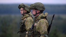 Российские военные на учениях. Архивное фото Российские военные на учениях. Архивное фото