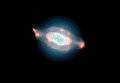 Туманность NGC 7009 в созвездии Водолея Туманность NGC 7009 в созвездии Водолея