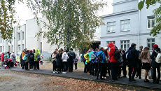 Эвакуация школы в Нижнем Новгороде. 2 октября 2017 Эвакуация школы в Нижнем Новгороде. 2 октября 2017
