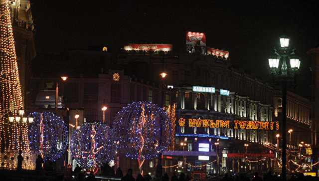 Тверская улица на три дня будет пешеходной ради празднования Нового года