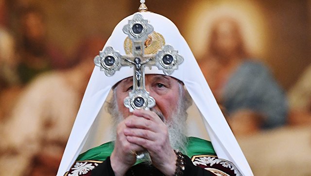 Патриарх Московский и всея Руси Кирилл. Архивное фото