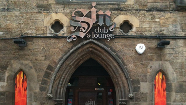 Ночной клуб Sin club & lounge в здании бывшей церкви в Шотландии