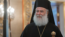 Патриарх Александрийский и всей Африки Феодор II. Архивное фото Патриарх Александрийский и всей Африки Феодор II. Архивное фото