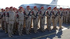Российские военнослужащие на авиабазе Хмеймим в Сирии. 11 декабря 2017 Российские военнослужащие на авиабазе Хмеймим в Сирии. 11 декабря 2017