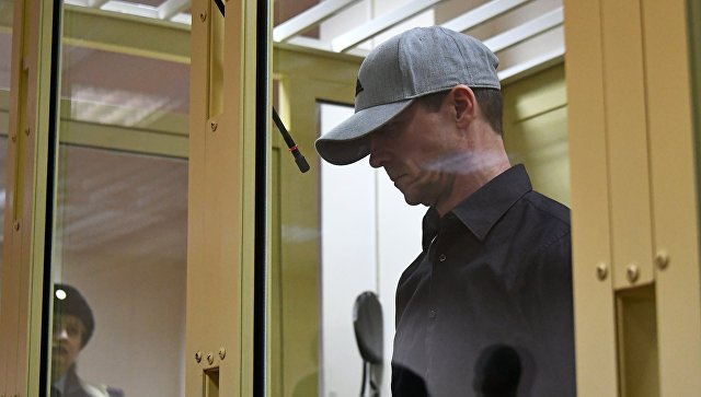 Игорь Сосновский во время оглашения приговора в Московском областном суде