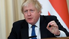 Министр иностранных дел Великобритании Борис Джонсон. Архивное фото Министр иностранных дел Великобритании Борис Джонсон. Архивное фото