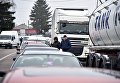 Акция протеста на границе между Украиной и Польшей Акция протеста на границе между Украиной и Польшей