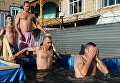 Крещенские купания в исправительной колонии №41 в Уссурийске Приморского края Крещенские купания в исправительной колонии №41 в Уссурийске Приморского края