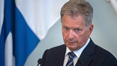Президент Финляндии Саули Ниинистё. Архивное фото Президент Финляндии Саули Ниинистё. Архивное фото