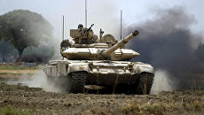 Танк Т-90 индийской армии Танк Т-90 индийской армии