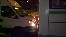 ДТП с участием автобуса и маршрутки На северо-западе Москвы. 7 февраля 2018 ДТП с участием автобуса и маршрутки На северо-западе Москвы. 7 февраля 2018