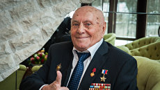 Герой России, разведчик, ветеран Великой Отечественной войны Алексей Ботян. Архивное фото Герой России, разведчик, ветеран Великой Отечественной войны Алексей Ботян. Архивное фото
