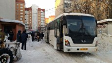 На месте обрушения пола в квартире в Звенигороде. 13 февраля 201 На месте обрушения пола в квартире в Звенигороде. 13 февраля 201