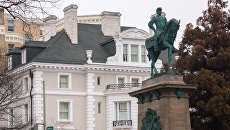 Здание российского торгового представительства в Вашингтоне. Архивное фото Здание российского торгового представительства в Вашингтоне. Архивное фото