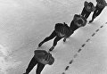 Работа фотографа Л. А. Бородулина На вираже, г. Уфа, 1957 Работа фотографа Л. А. Бородулина На вираже, г. Уфа, 1957