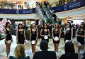 Участницы открытого кастинга национального конкурса Мисс Россия в торговом центре Афимолл Сити в Москве Участницы открытого кастинга национального конкурса Мисс Россия в торговом центре Афимолл Сити в Москве
