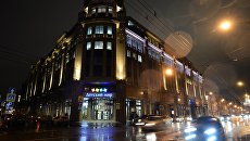 Здание торгового центра Военторг на улице Воздвиженка в Москве Здание торгового центра Военторг на улице Воздвиженка в Москве