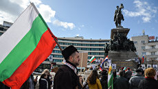 Участники мероприятий, посвящённых празднованию 140-летия освобождения Болгарии от османского ига в ходе Русско-турецкой войны в Софии Участники мероприятий, посвящённых празднованию 140-летия освобождения Болгарии от османского ига в ходе Русско-турецкой войны в Софии