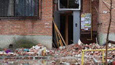 Жилой дом на Славянской улице в Краснодаре, где произошел взрыв газа. 10 марта 2018 Жилой дом на Славянской улице в Краснодаре, где произошел взрыв газа. 10 марта 2018