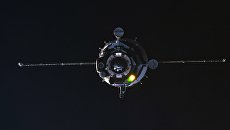 Пилотируемый корабль Союз МС-08. Архивное фото Пилотируемый корабль Союз МС-08. Архивное фото