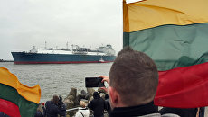 Терминал сжиженного природного газа в Клайпедском порту. Архивное фото Терминал сжиженного природного газа в Клайпедском порту. Архивное фото