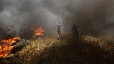 На границе сектора Газа и Израиля. Архивное фото На границе сектора Газа и Израиля. Архивное фото