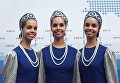 Девушки в национальных костюмах на Красноярском экономическом форуме Девушки в национальных костюмах на Красноярском экономическом форуме