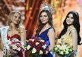 Первая Вице-мисс Россия 2018 Виолетта Тюркина, Мисс Россия 2018 Юлия Полячихина и вторая Вице-мисс Россия 2018 Наталья Строева на церемонии награждения финалисток конкурса Мисс Россия-2018 в концертном зале Барвиха Первая Вице-мисс Россия 2018 Виолетта Тюркина, Мисс Россия 2018 Юлия Полячихина и вторая Вице-мисс Россия 2018 Наталья Строева на церемонии награждения финалисток конкурса Мисс Россия-2018 в концертном зале Барвиха
