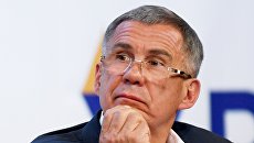 Президент Татарстана Рустам Минниханов. Архивное фото Президент Татарстана Рустам Минниханов. Архивное фото