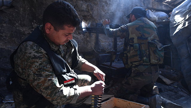 Солдаты в Сирии. Архивное фото Солдаты в Сирии. Архивное фото