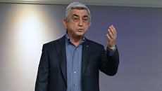 Премьер-министр Серж Саргсян во время встречи с Николом Пашиняном Премьер-министр Серж Саргсян во время встречи с Николом Пашиняном