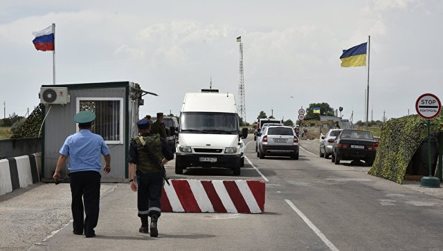 Автомобильный пункт пропуска на российско-украинской границе. Архивное фото